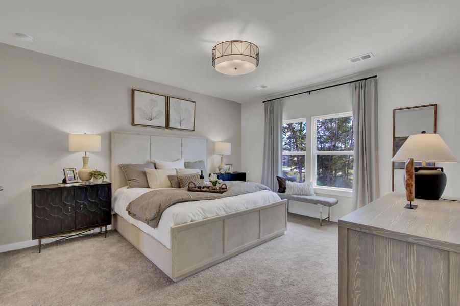 Furnished interior view inside a new home in , Johns Island (Image 27). Furnished interior view inside a new home in , Johns Island (Image 27).