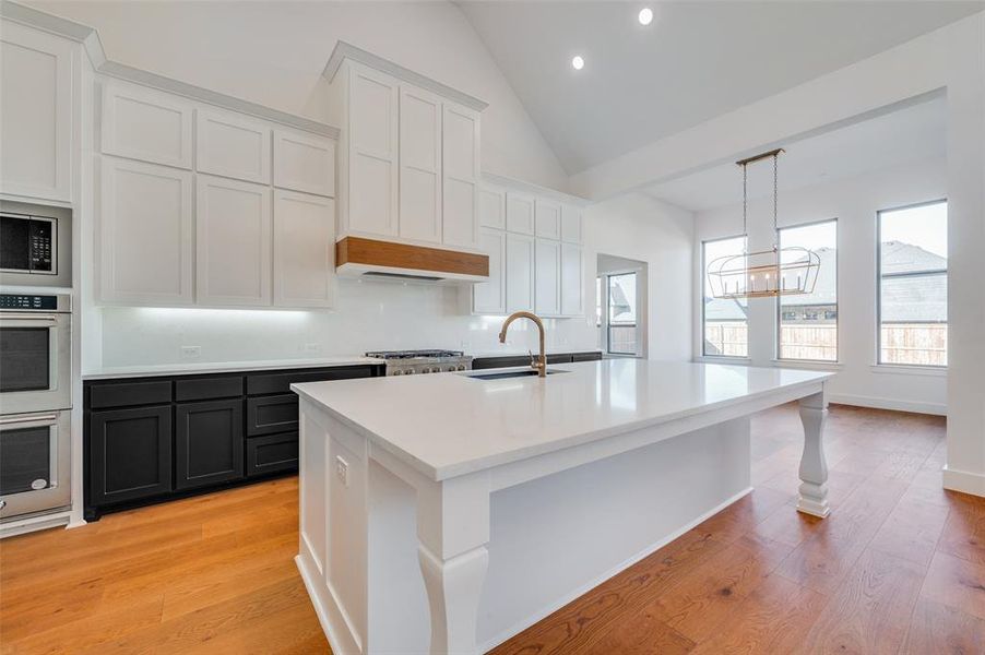 Furnished interior view inside a new home in , Prosper (Image 6). Furnished interior view inside a new home in , Prosper (Image 6).