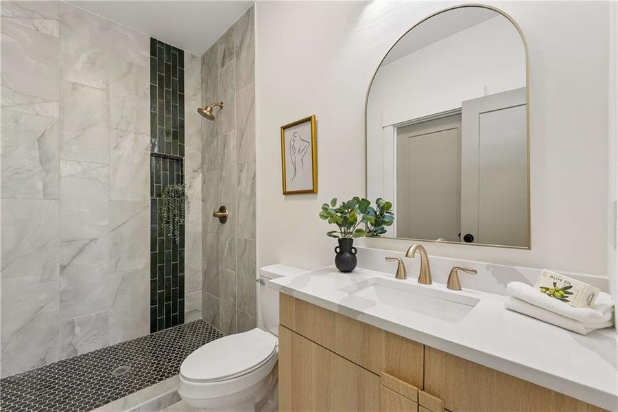 Furnished interior view inside a new home in , Atlanta (Image 12). Furnished interior view inside a new home in , Atlanta (Image 12).