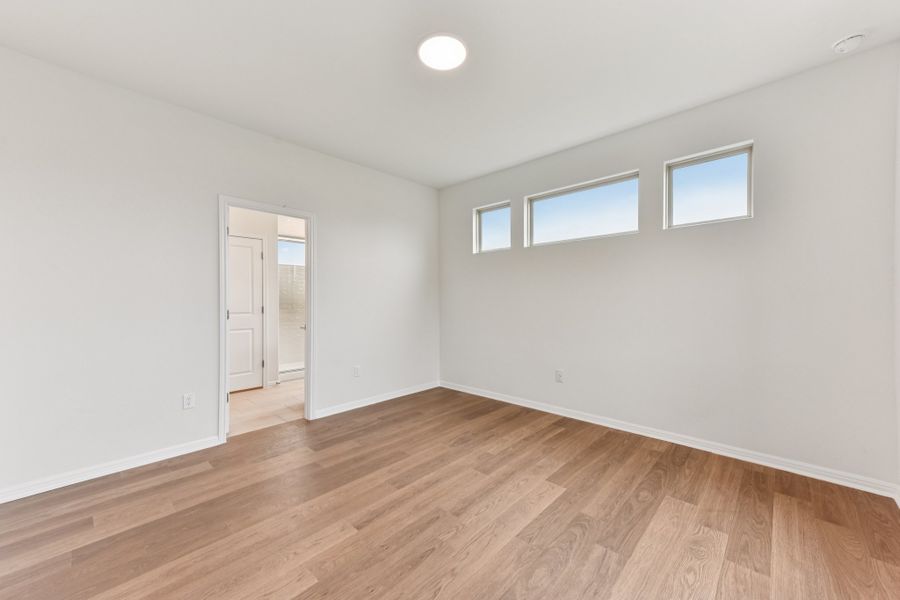 Spacious, unfurnished interior of a new home in Crosswinds, Kyle (Image 17). Spacious, unfurnished interior of a new home in Crosswinds, Kyle (Image 17).