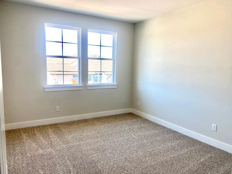 Unfurnished room featuring carpet Unfurnished room featuring carpet