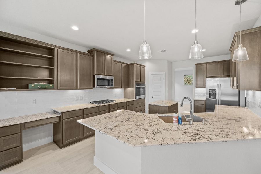Furnished interior view inside a new home in Morton Creek Ranch, Katy (Image 32).