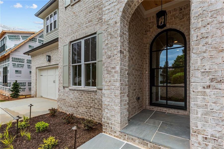 Exterior details and patio area of a home in , Buford (Image 27).