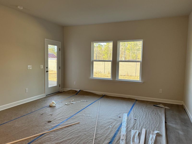 In-progress construction of a new home in Hammock Walk at Nexton, Summerville, SC (Image 8).