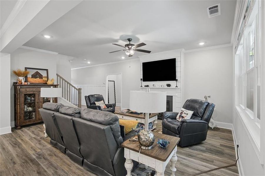 Furnished interior view inside a new home in , Douglasville (Image 54).