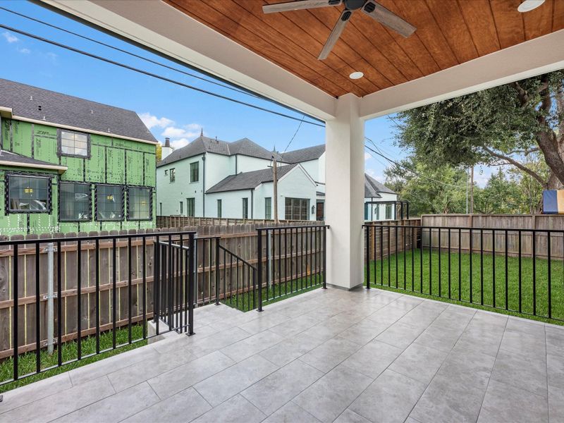 The home sits on an over-sized lot with 8,750 sq ft. Your private backyard space has plenty of room for a pool!