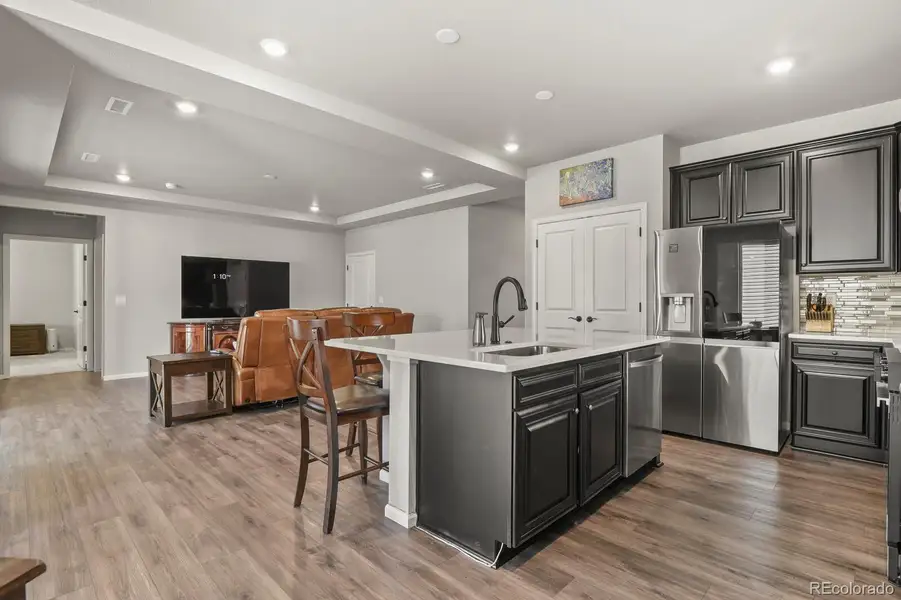 Furnished interior view inside a new home in , Colorado Springs (Image 7).