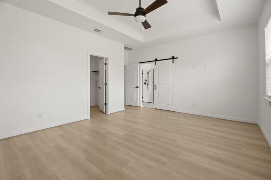 Private primary suite (*Photo not of actual home and used for illustration purposes only.) Private primary suite (*Photo not of actual home and used for illustration purposes only.)