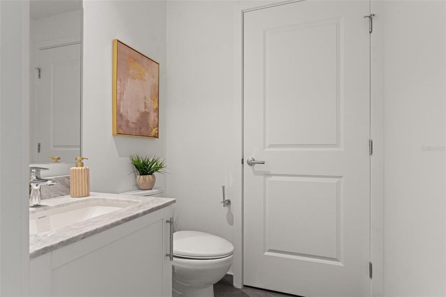 Furnished interior view inside a new home in , Tampa (Image 45).