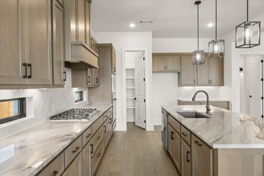 Furnished interior view inside a new home in Rio Vista at Kelly Ranch, Aledo (Image 44).