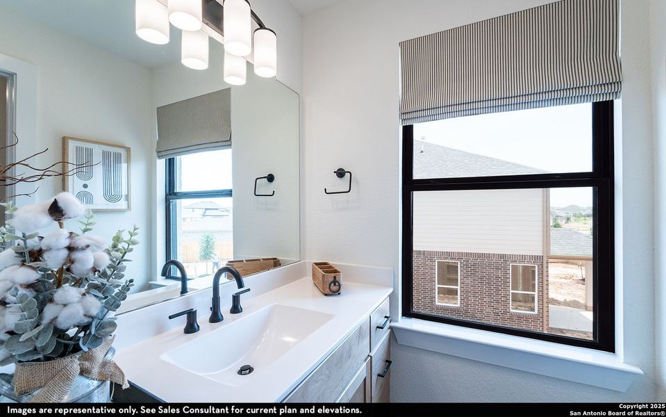 Furnished interior view inside a new home in Homestead, Schertz (Image 16). Furnished interior view inside a new home in Homestead, Schertz (Image 16).