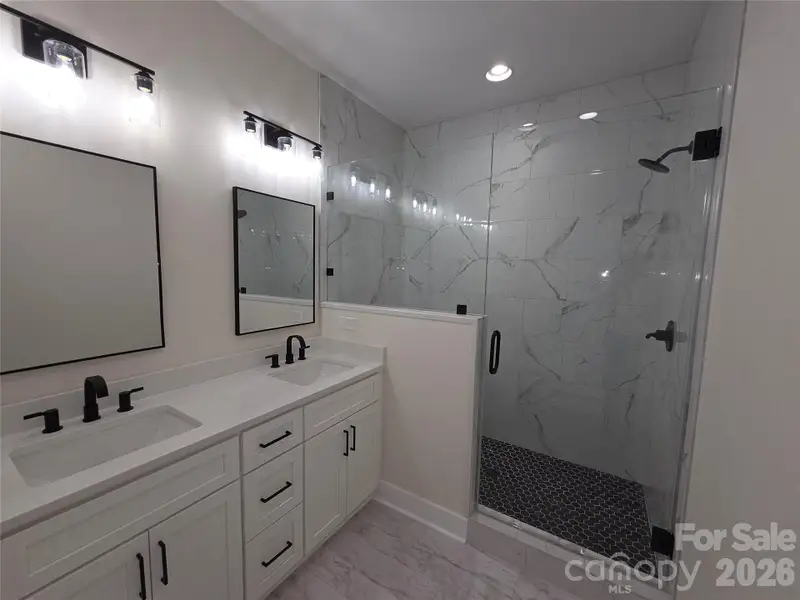 Furnished interior view inside a new home in , Albemarle (Image 8).