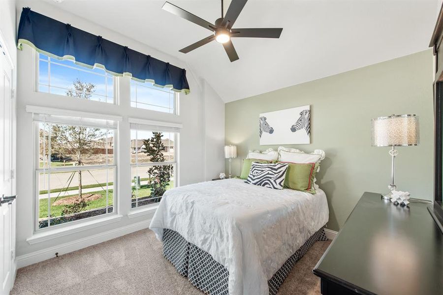 Furnished interior view inside a new home in Legacy Ranch Classic 55, Melissa (Image 33).