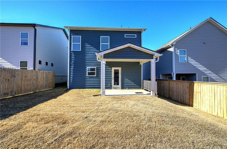 Exterior details and patio area of a home in , Cartersville (Image 20). Exterior details and patio area of a home in , Cartersville (Image 20).