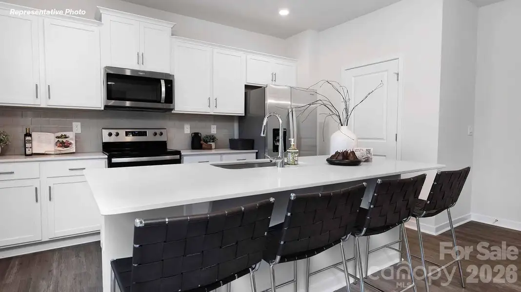 Furnished interior view inside a new home in Brinkley Ridge, Kings Mountain (Image 7).
