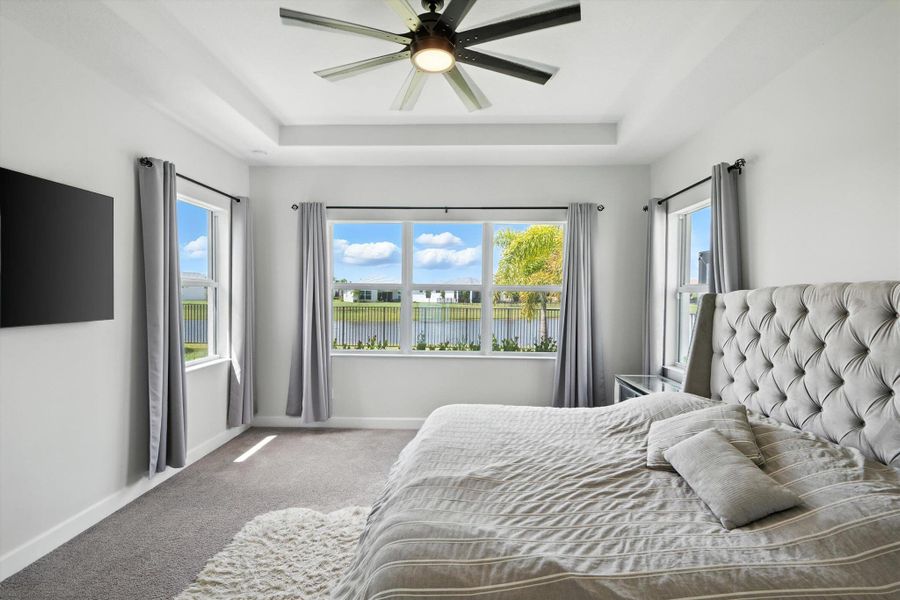 Furnished interior view inside a new home in , Westlake (Image 42).