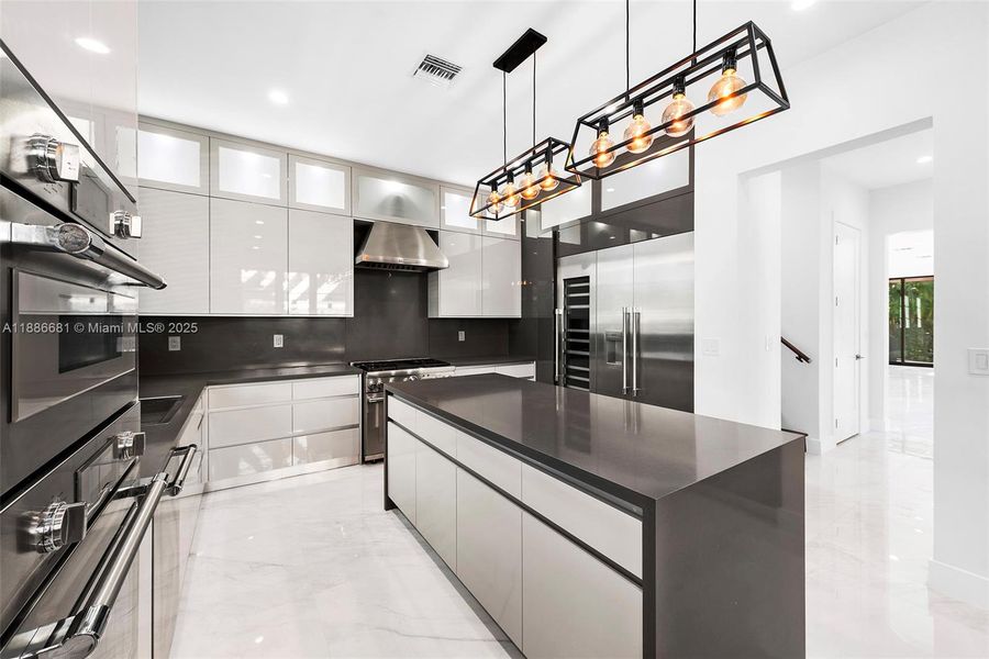 Furnished interior view inside a new home in , Coral Gables (Image 31). Furnished interior view inside a new home in , Coral Gables (Image 31).