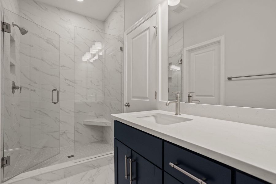 Furnished interior view inside a new home in , Greenwood (Image 7).