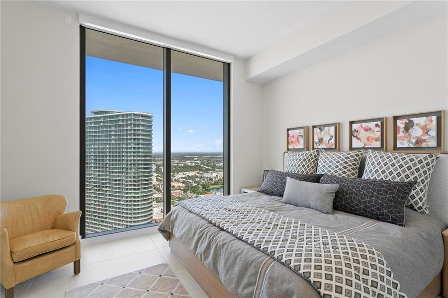 Furnished interior view inside a new home in , St. Petersburg (Image 51).