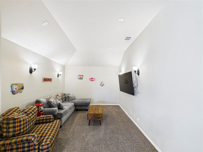 Furnished interior view inside a new home in , Ponder (Image 31).