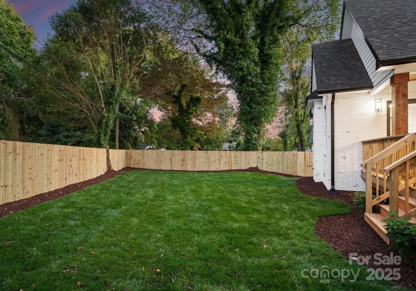 Exterior details and patio area of a home in , Charlotte (Image 4). Exterior details and patio area of a home in , Charlotte (Image 4).