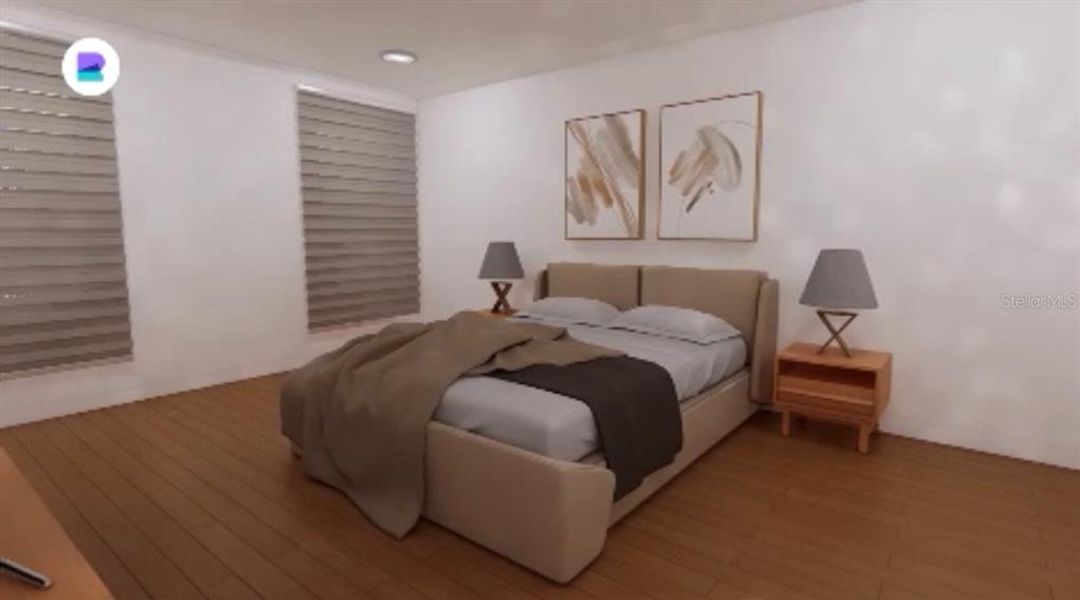 Furnished interior view inside a new home in , Dunnellon (Image 3).