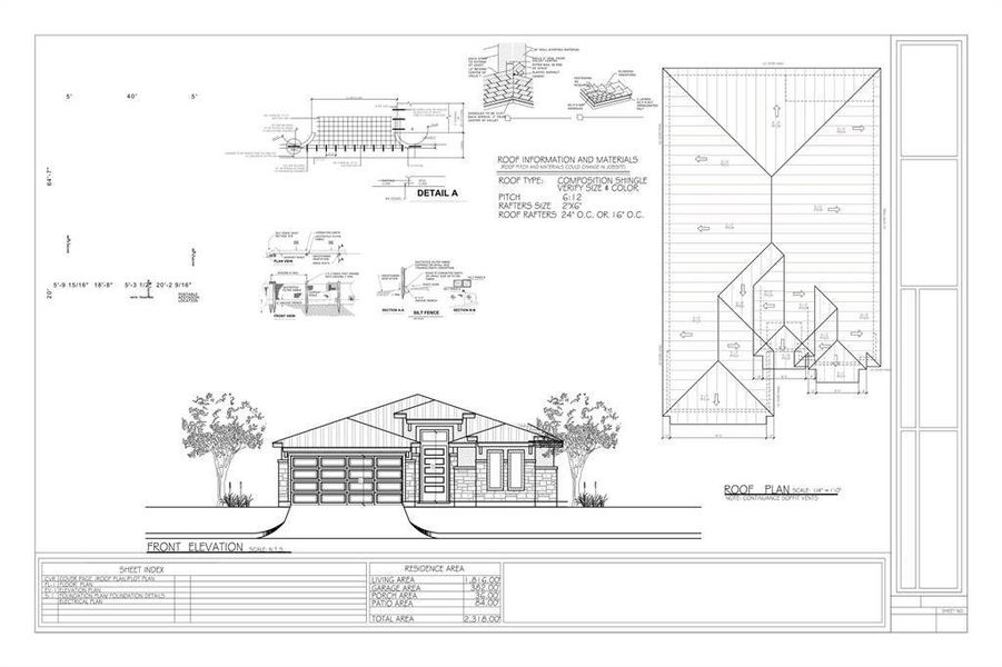 View of miscellaneous listing collateral
