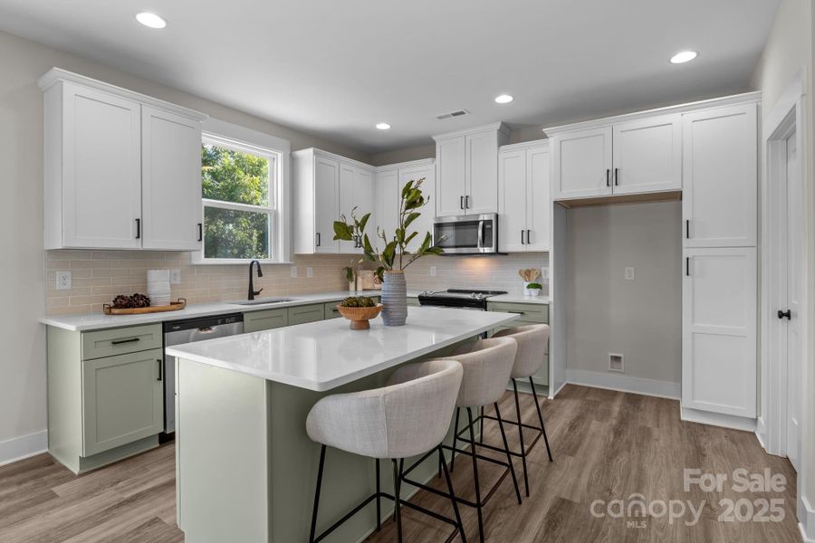 Furnished interior view inside a new home in , Lincolnton (Image 25).