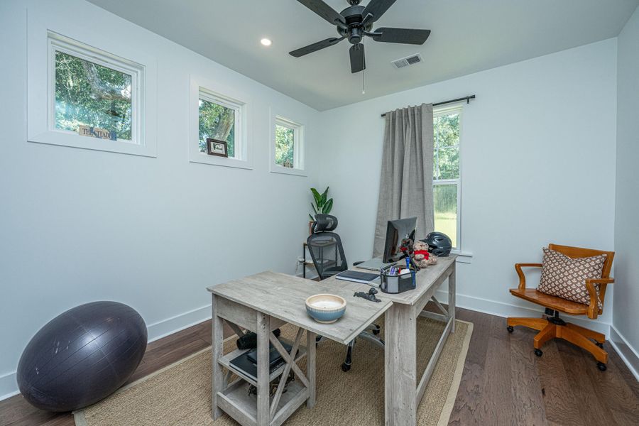 Furnished interior view inside a new home in , Awendaw (Image 23).