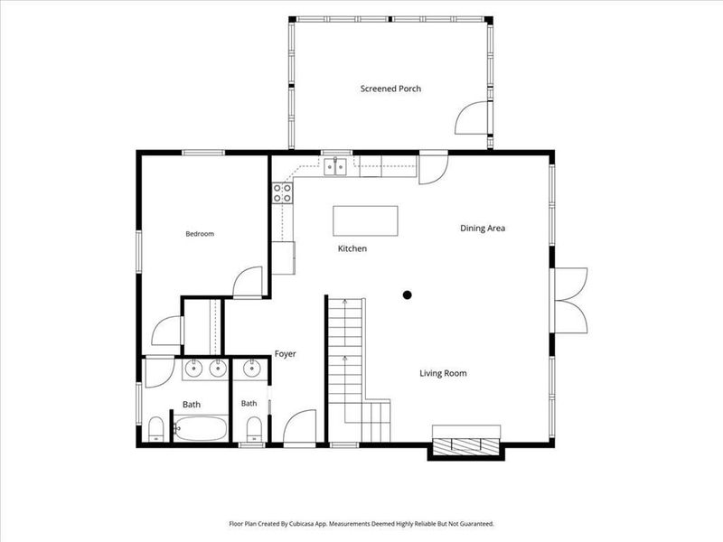2D floor plan layout of this home in , Ball Ground, GA (Image 4).