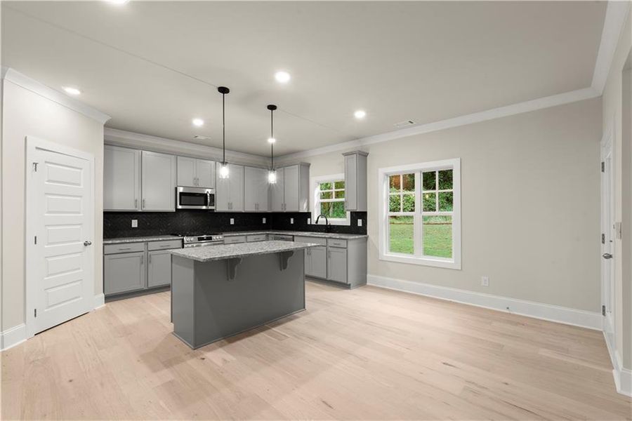 Furnished interior view inside a new home in , Covington (Image 6).