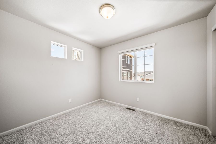 Spacious, unfurnished interior of a new home in Muegge Farms, Bennett (Image 23). Spacious, unfurnished interior of a new home in Muegge Farms, Bennett (Image 23).