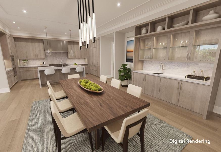 Dining Room Rendering