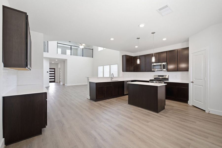 Furnished interior view inside a new home in Sierra Vista, Rosharon (Image 11). Furnished interior view inside a new home in Sierra Vista, Rosharon (Image 11).
