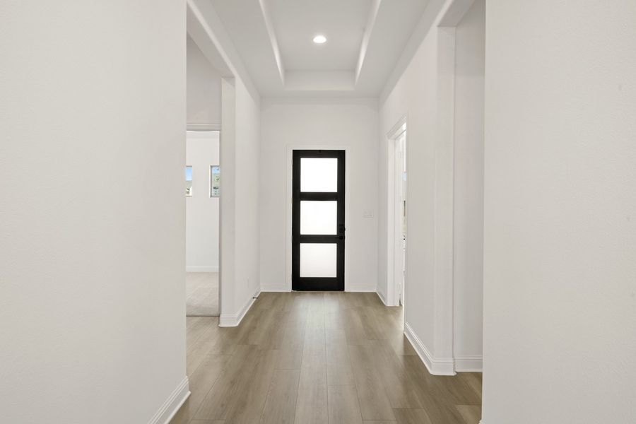 Spacious, unfurnished interior of a new home in Panchasarp Farms, Burleson (Image 21).