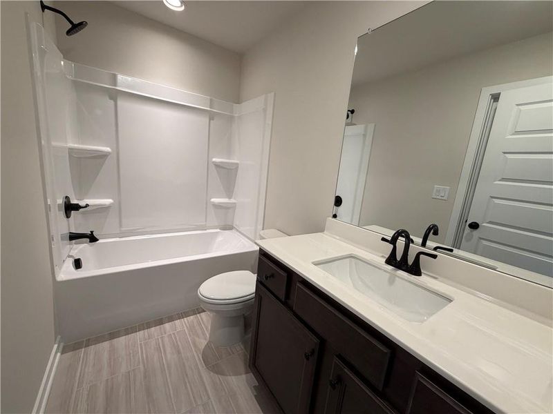 Furnished interior view inside a new home in Millstone at Mundy Mill, Gainesville (Image 6).