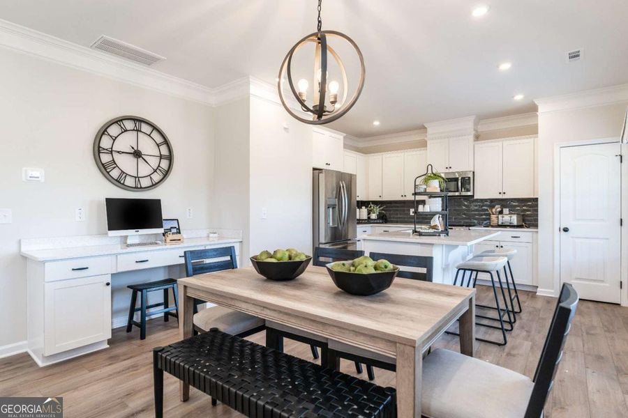 Furnished interior view inside a new home in Trellis Park, Hampton (Image 13). Furnished interior view inside a new home in Trellis Park, Hampton (Image 13).