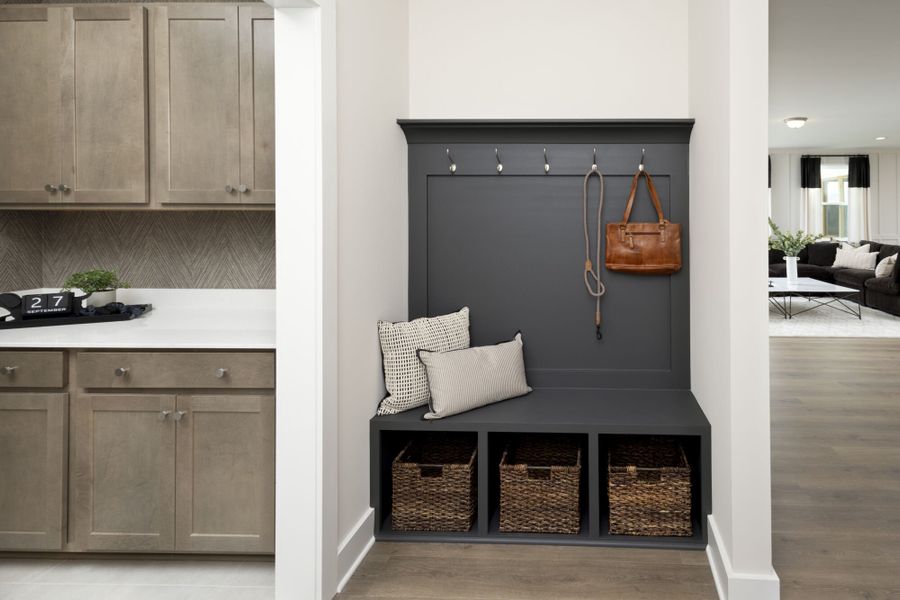 Representative furnished interior of a home built from the Allegheny by Mattamy Homes in Fox Field Farms, Broadway (Image 10).