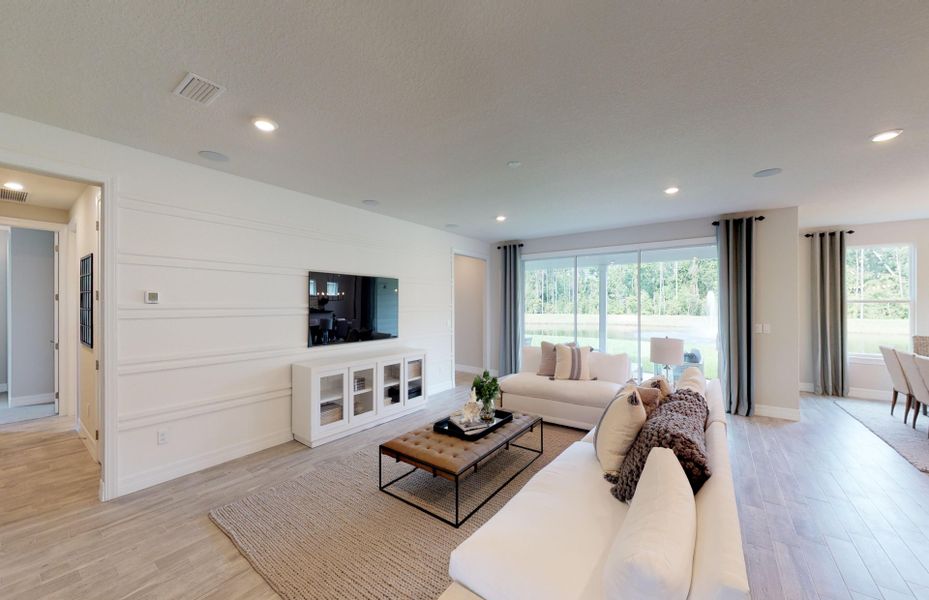 Representative furnished interior of a home built from the Stellar Grand by Del Webb in Del Webb Sunbridge, St. Cloud (Image 17).