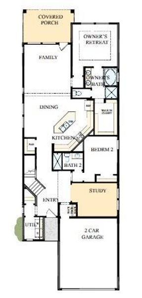 The success of a floor plan is the way you can move through it…You’ll be amazed at how well this home lives…We call it traffic patterns.