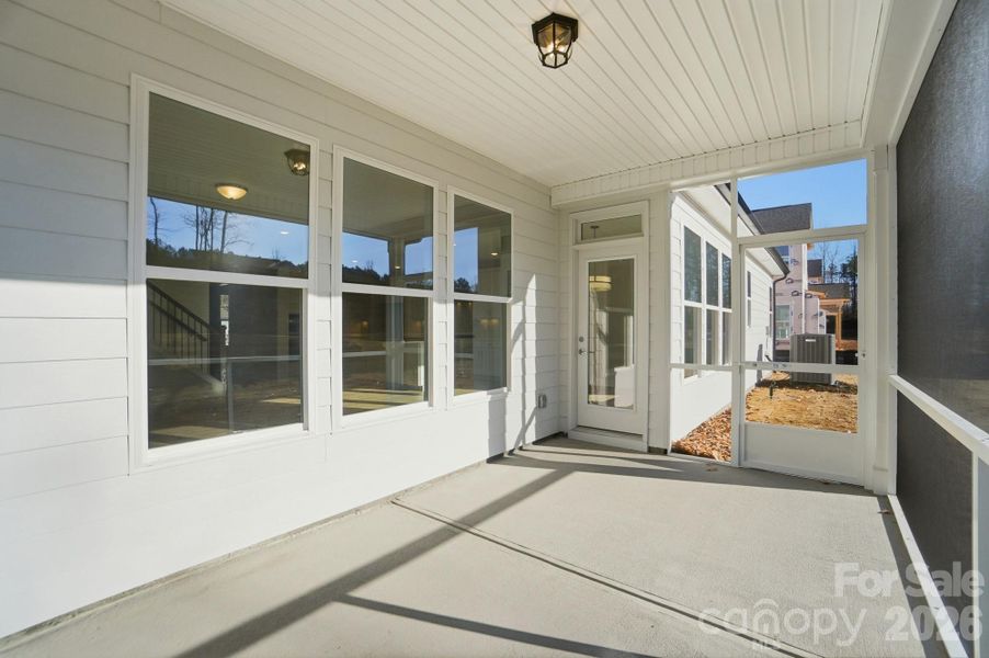 Screened porch