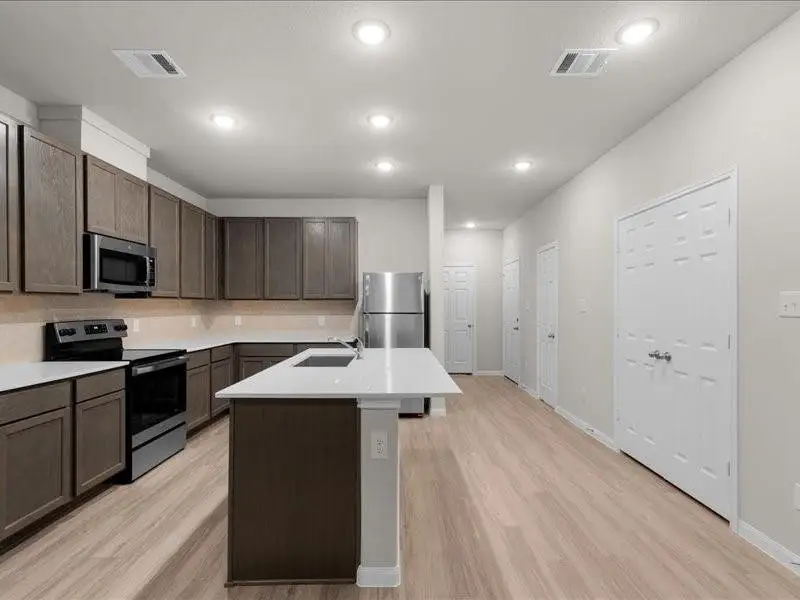 Furnished interior view inside a new home in , Houston (Image 4).