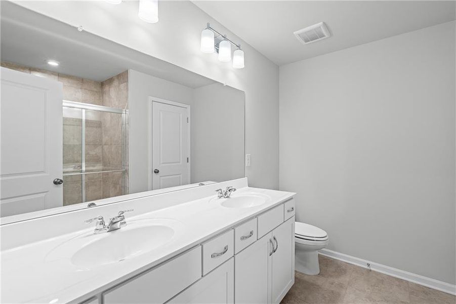 Furnished interior view inside a new home in Berkeley Mill, Cumming (Image 6).