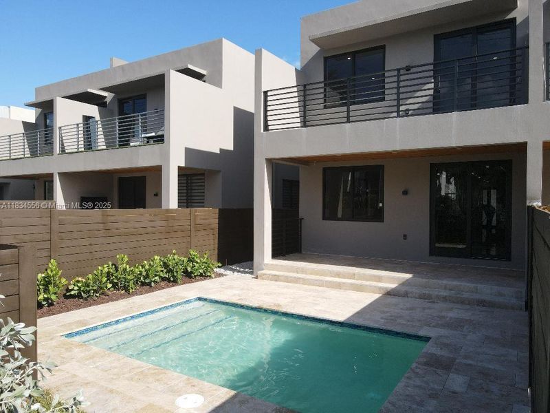 Exterior details and patio area of a home in , Fort Lauderdale (Image 4). Exterior details and patio area of a home in , Fort Lauderdale (Image 4).