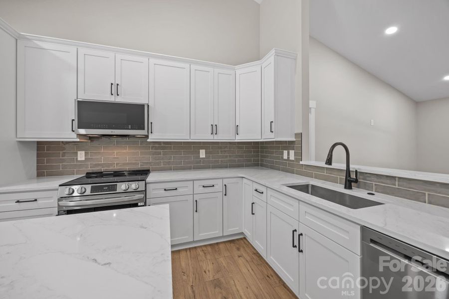 Furnished interior view inside a new home in , Statesville (Image 7).