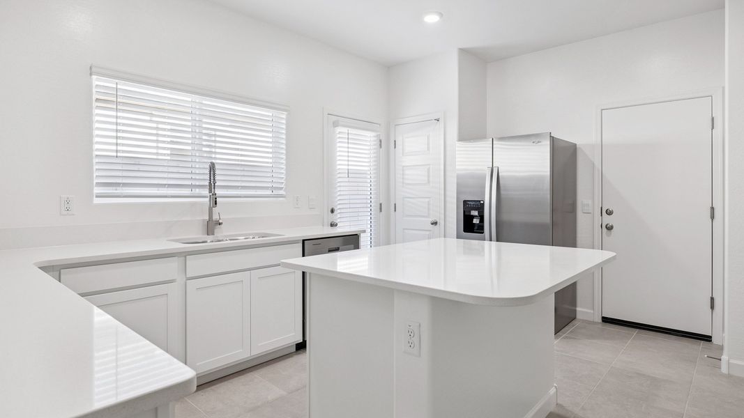 Furnished interior view inside a new home in Desert Moon Estates, Buckeye (Image 12).
