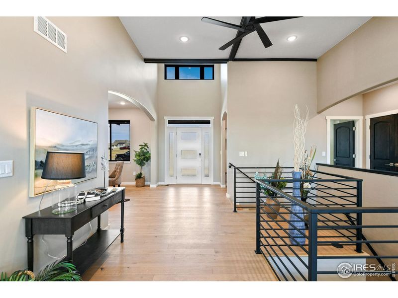 Furnished interior view inside a new home in Harvest Ridge, Berthoud (Image 27).