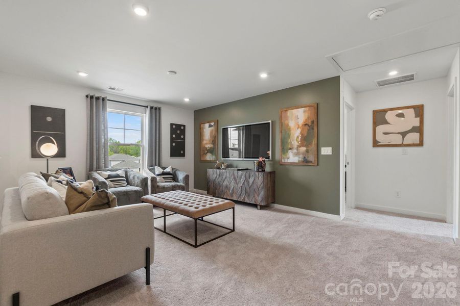 Furnished interior view inside a new home in Grants Landing, Salisbury (Image 8).