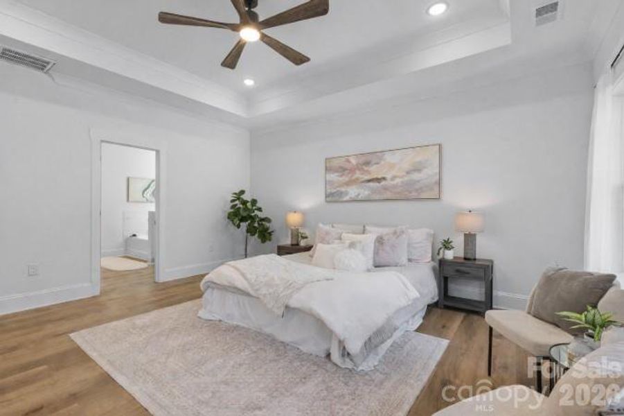 Representative of similar build primary bedroom - for illustration only