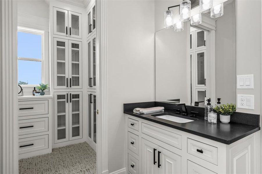 Furnished interior view inside a new home in , Woodway (Image 14).